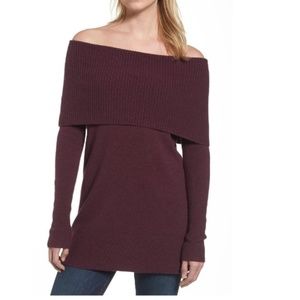 Halogen Convertible Neck Sweater